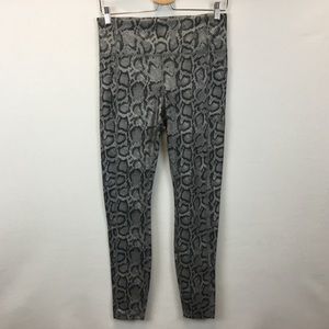 Avia Gray Snake Print Leggings